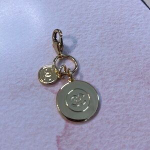 Chanel  Limited Edition Gift Charm Gold tone lobster claw clasp